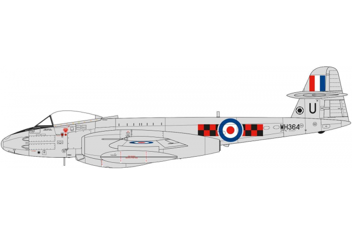 Classic Kit letadlo A09182 - GLOSTER METEOR F.8 (1:48)