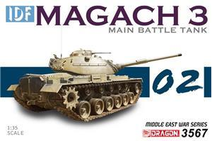 Model Kit tank 3567 - IDF Magach 3 (1:35)