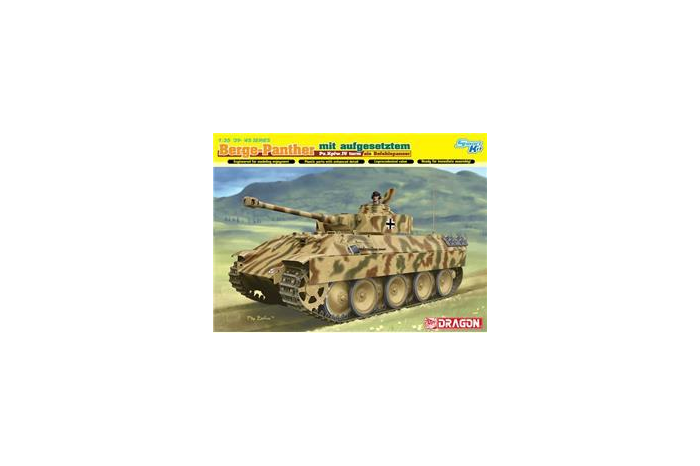 Model Kit tank 6835 - Berge-Panther mit Aufgesetztem Pz.Kpfw.IV Turm Als Befehlspanzer (1:35)