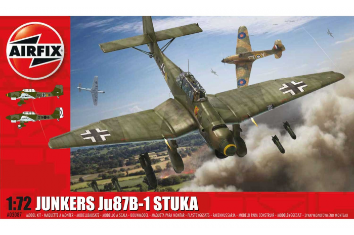 Junkers JU87 Stuka (1:72) - nová forma - A03087