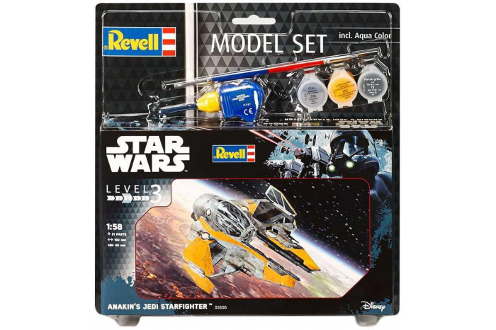 ModelSet SW 63606 - Anakin´s Jedi Star Fighter (1:58)