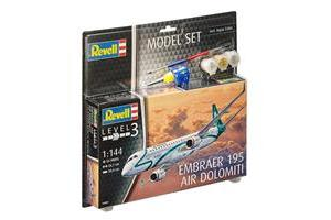 ModelSet letadlo 64884 - Embraer 195 Air Dolomiti (1:144)