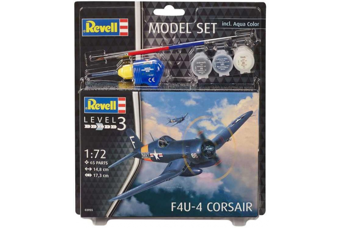 ModelSet letadlo 63955 - F4U-4 Corsair (1:72)