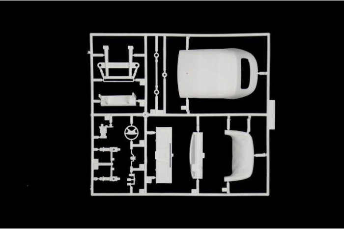 Model Kit auto 3709 - VW1303S Beetle Cabriolet (1:24)