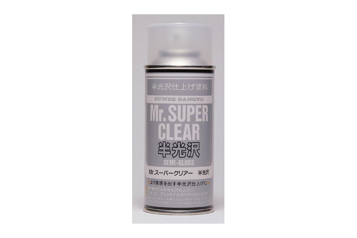 Mr. Super Clear Flat - lak pololesklý 170ml - B516