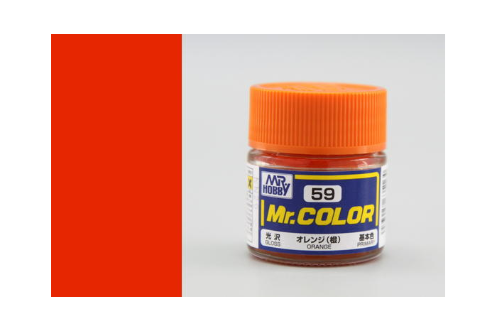 Mr. Color - C059: Oranžová lesklá