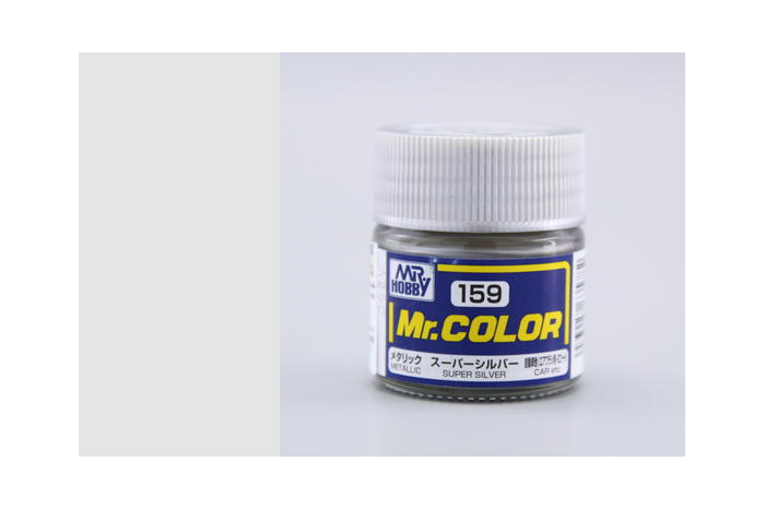 Mr. Color - C159: Super stříbrná metalická