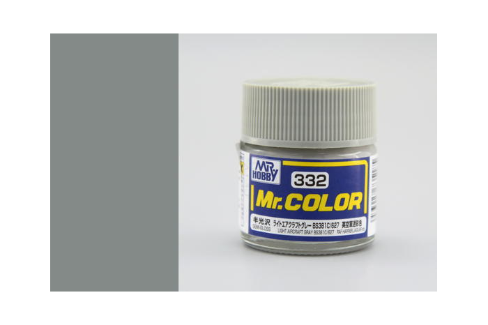 Mr. Color - C332: Světlá letadlová šedá BS381C/627 pololesklá