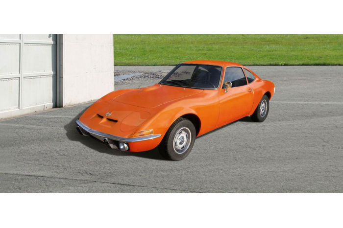 Plastic ModelKit auto 07680 - Opel GT (1:32)