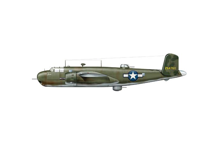 Model Kit letadlo 1309 - B-25G MITCHELL (1:72)