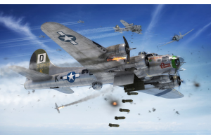Classic Kit letadlo A08017 - Boeing B-17G FLYING FORTRESS (1:72)