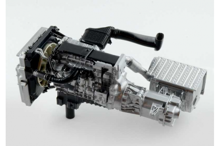 Model Kit truck 3905 - Mercedes Benz Actros MP4 Gigaspace (1:24)