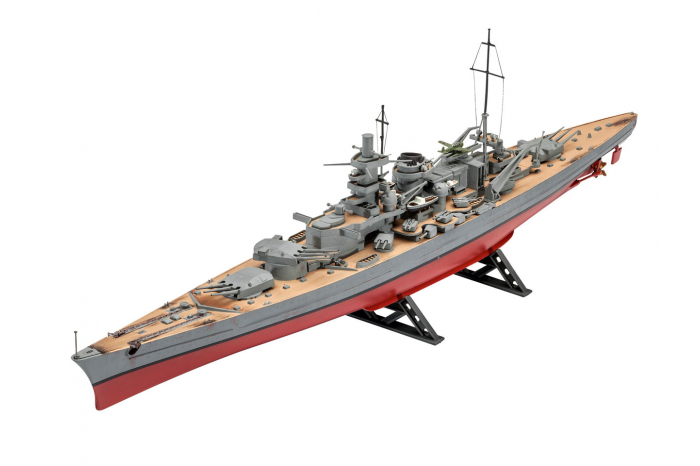 Plastic ModelKit loď 05037 - Scharnhorst (1:570)