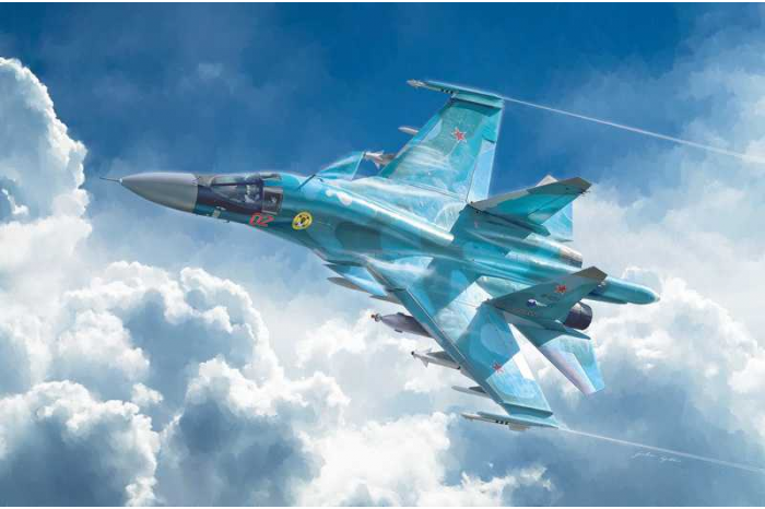 Model Kit letadlo 1379 - SUKHOI SU-34/SU-32 FN (1:72)