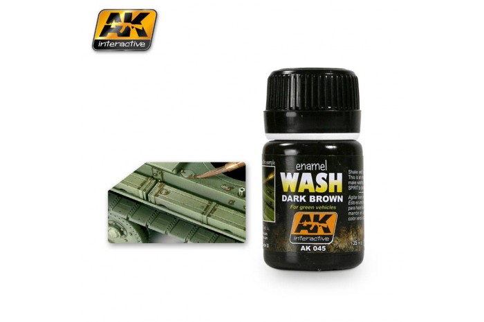 Dark Brown Wash - AK045