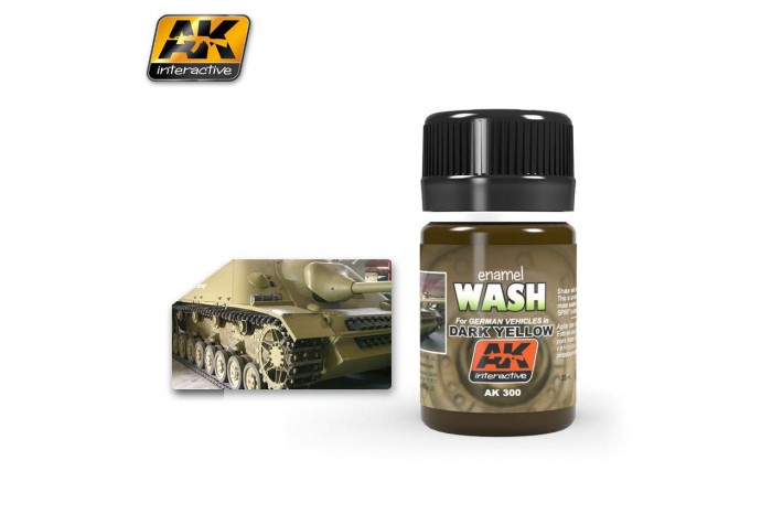 Dark Yellow Wash - AK300