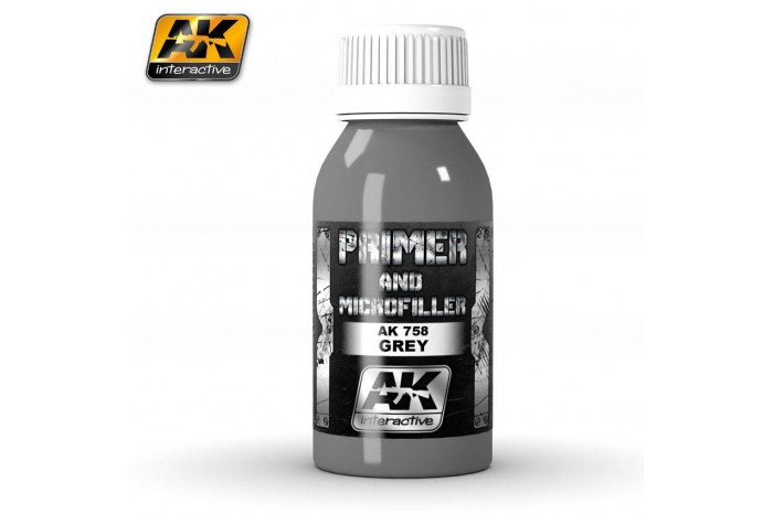 Grey Primer and Microfiller - AK758