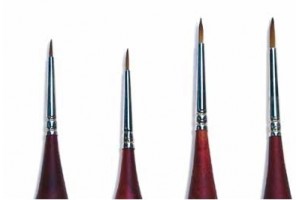 Štětec ze sobolí srsti (velikost 1) - 52254