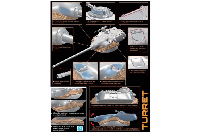 Model Kit tank 3560 - T54E1 (SMART KIT) (1:35)