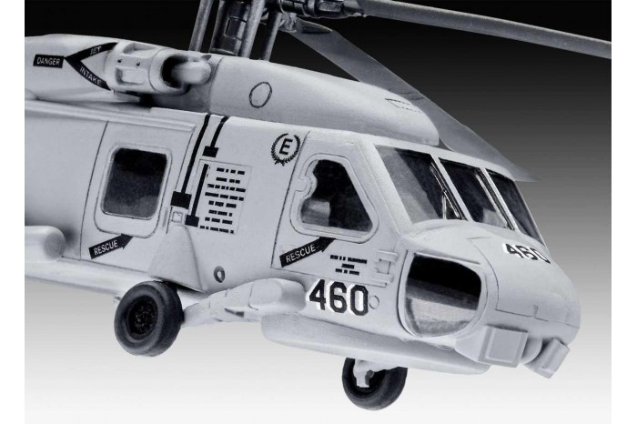 Plastic ModelKit vrtulník 04955 - SH-60 Navy Helicopter (1:100)