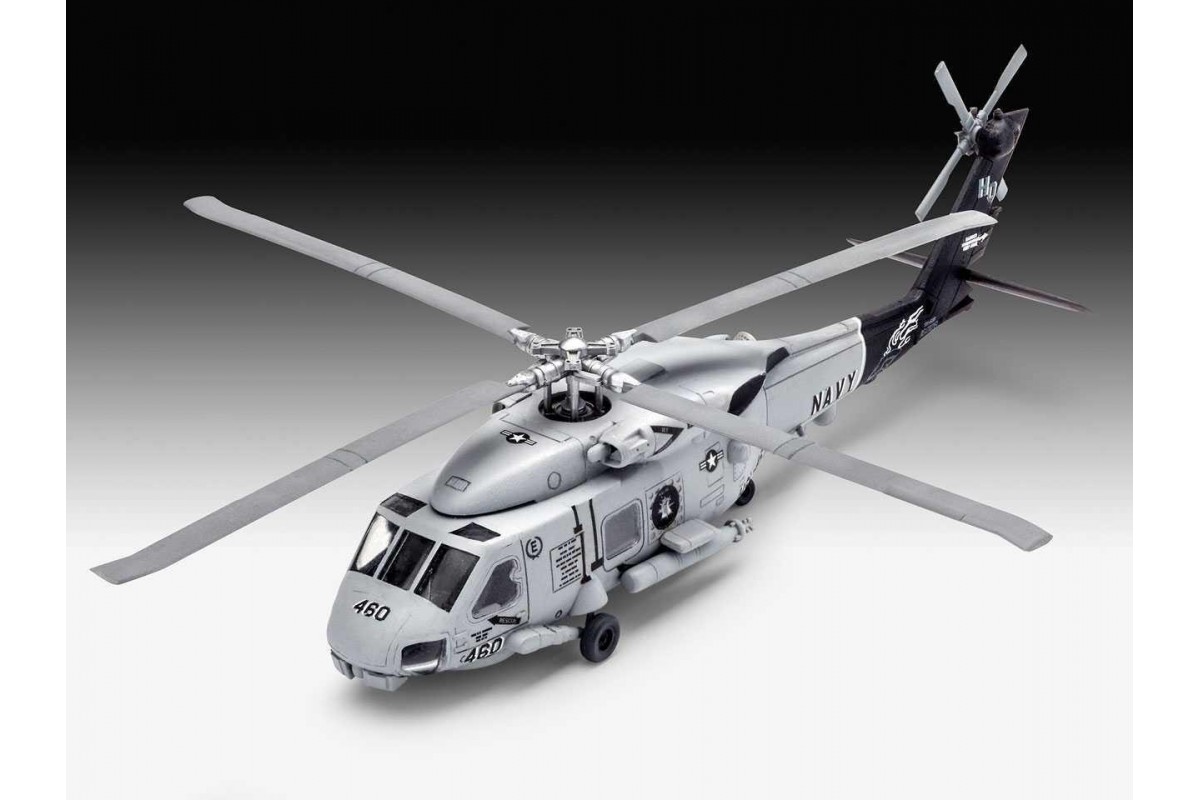 SH-60 Navy Helicopter Elicottero 1:100 Plastic Model Kit 04955 REVELL 