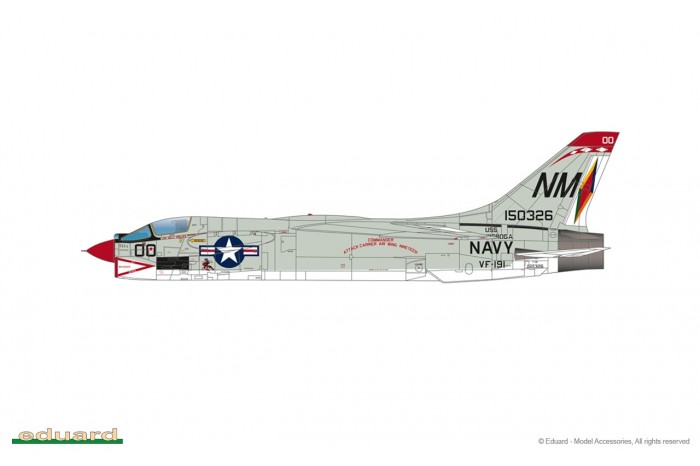 F8-E Crusader (1:48) - 11110