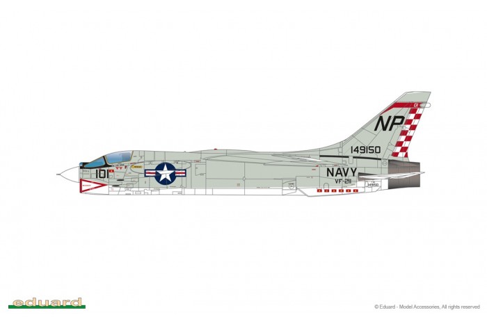 F8-E Crusader (1:48) - 11110