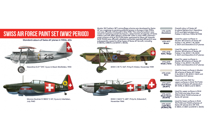 Swiss Air Force WW2 period - AS15