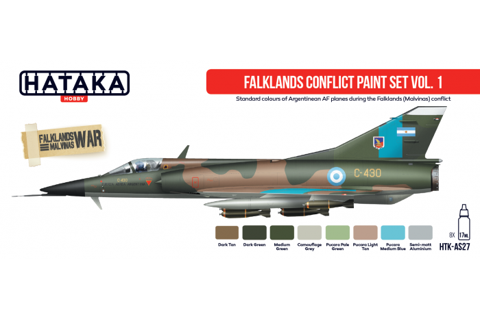 Falklands Conflict paint set vol. 1 - AS27