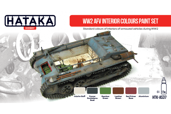 WW2 AFV Interior Colours - AS37
