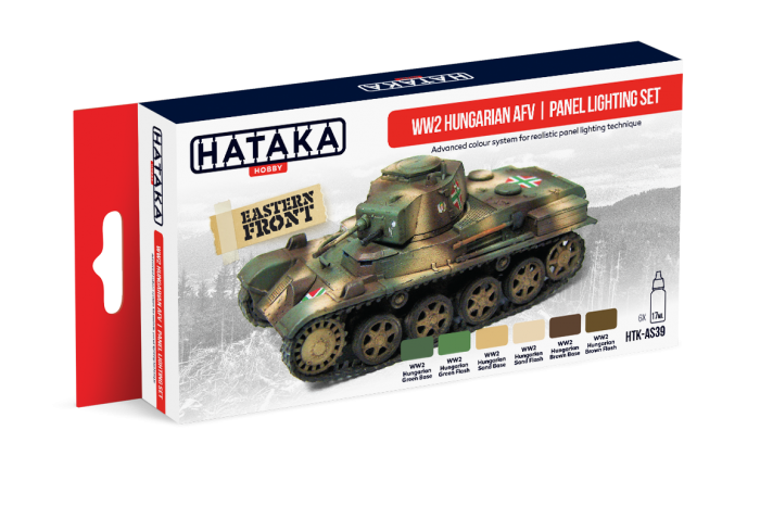 WW2 Hungarian AFV panel lighting set - AS39