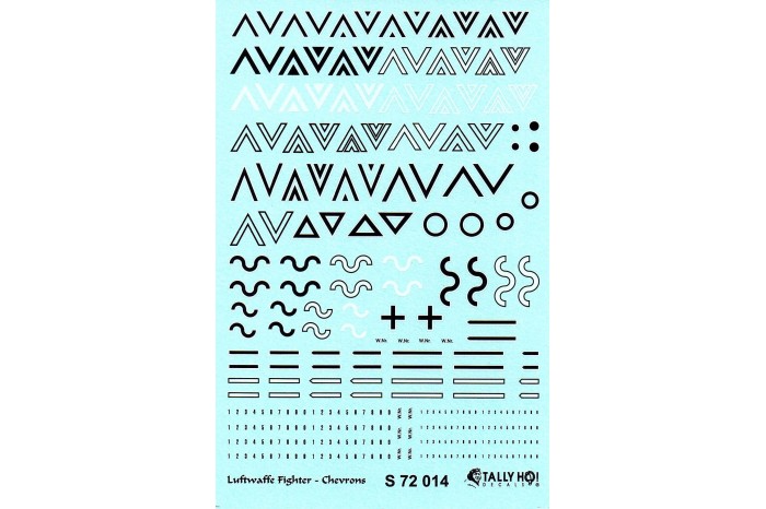 Stencils - Luftwaffe Chevrons (1:72) - S72014