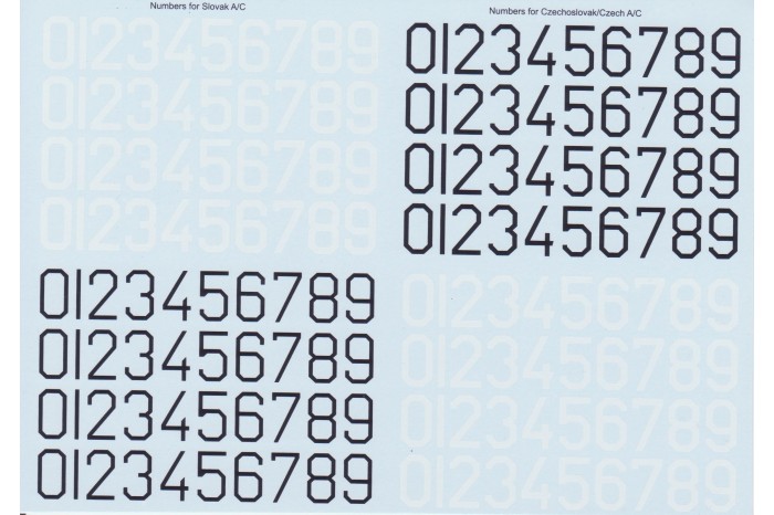 Decals - Mig-29, 9-12, part 1 (1:32) - 32008