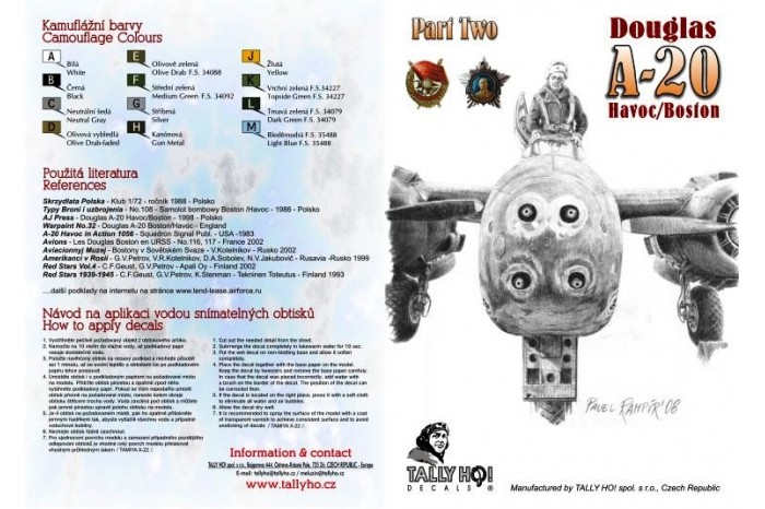 Decals - A-20 Boston / Havoc, part 2 (1:48) - 48047