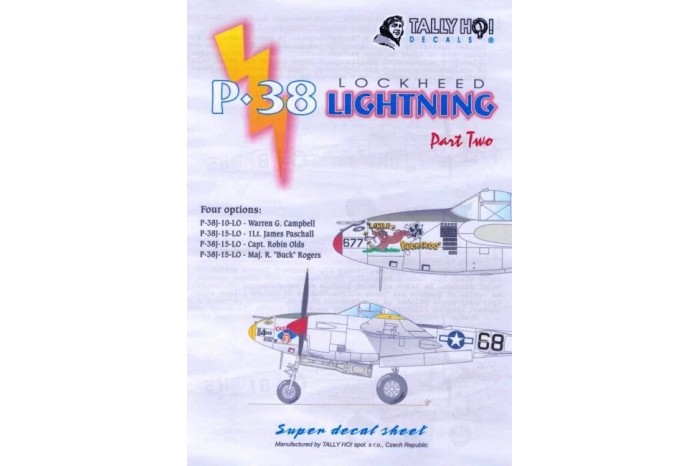 Decals - P-38 Lighting, part 2 (1:48) - 48037