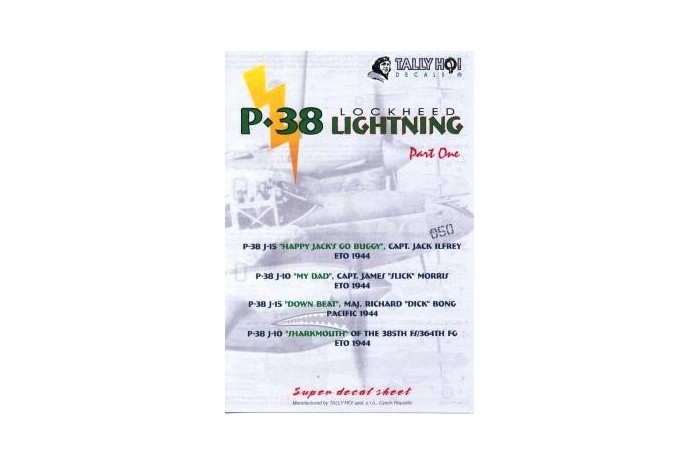 Decals - P-38 Lighting, part 1 (1:48) - 48032