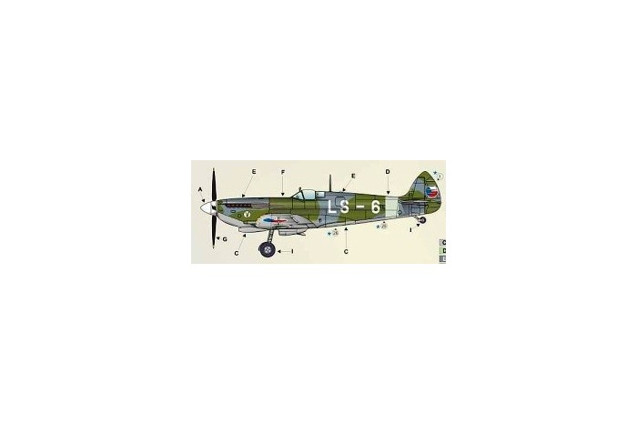 Decals - Cs Spitfires 1945-1952, part 1 (1:48) - 48031