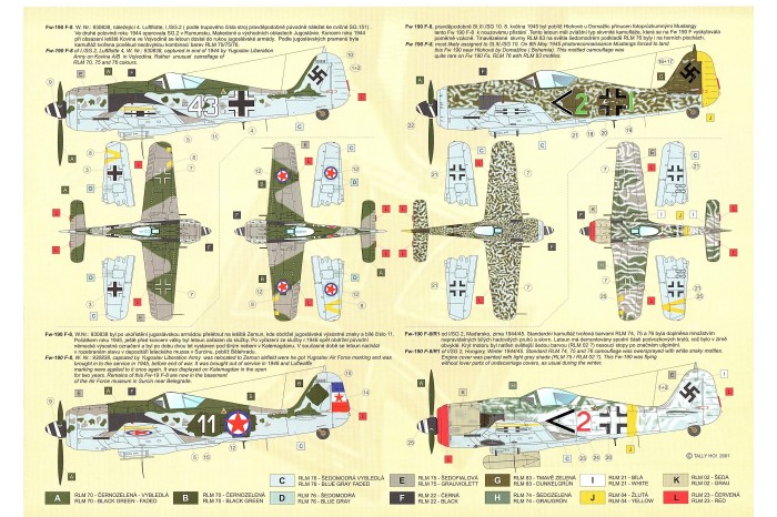 Decals - FW-190, F8 (1:48) - 48024