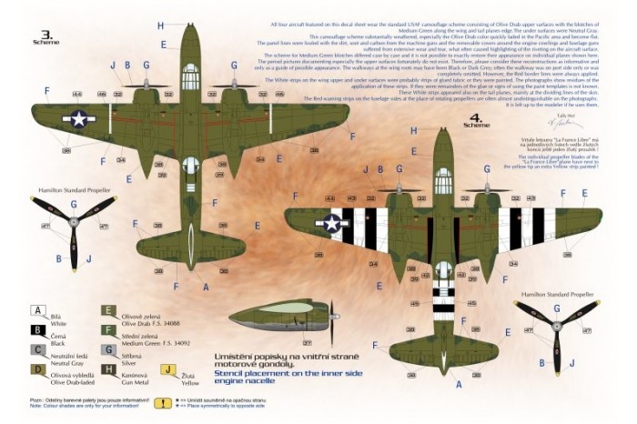 Decals - A-20 Boston / Havock, part 1 - 72053