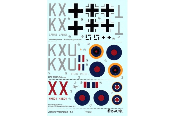Decals - V. Wellington, part 2 - 72032