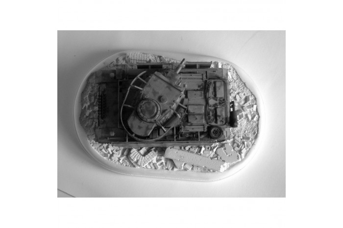 Road with rubble - 3N12