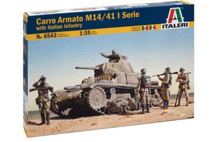 M13/40 with Bersaglieri (1:35) - 6543