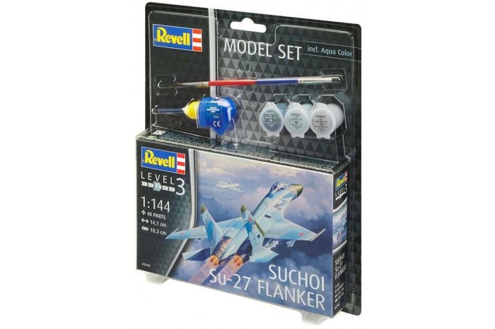 ModelSet letadlo 63948 -  Suchoi Su-27 Flanker (1:144)