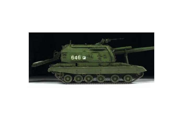 Model Kit military 3630 - MSTA-S is a Soviet/Russian self-propelled 152mm artillery gun (1:35)