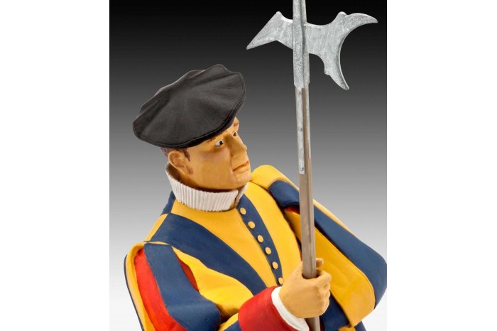 Plastic ModelKit figurka 02801 - Swiss Guard (1:16)