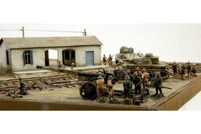 Model Kit diorama 6181 - EL ALAMEIN WAR - BATTLESET (1:72)