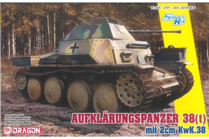 Aufklarungspanzer 38(t) mit 2cm Kw.K.38 (Smart Kit) (1:35) - 6890