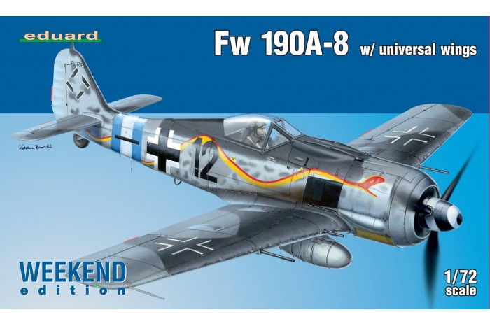 Fw 190A-8 w/ universal wings (1:72) - 7443