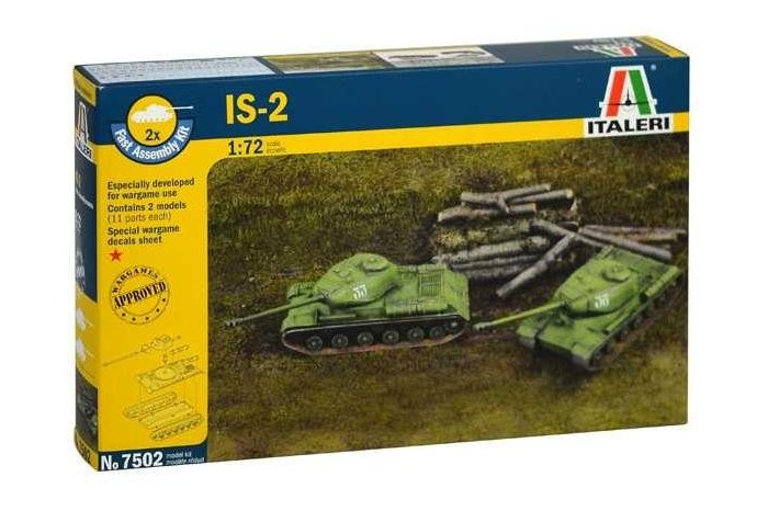 Fast Assembly - IS-2 (1:72) - 7502