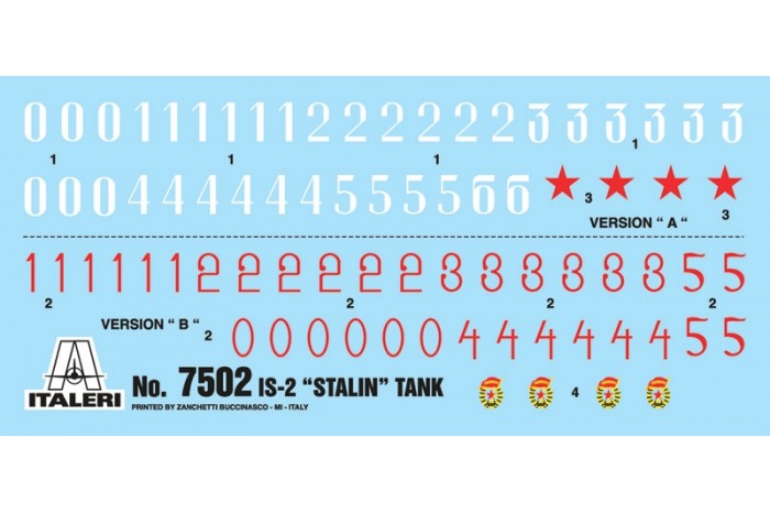 Fast Assembly - IS-2 (1:72) - 7502